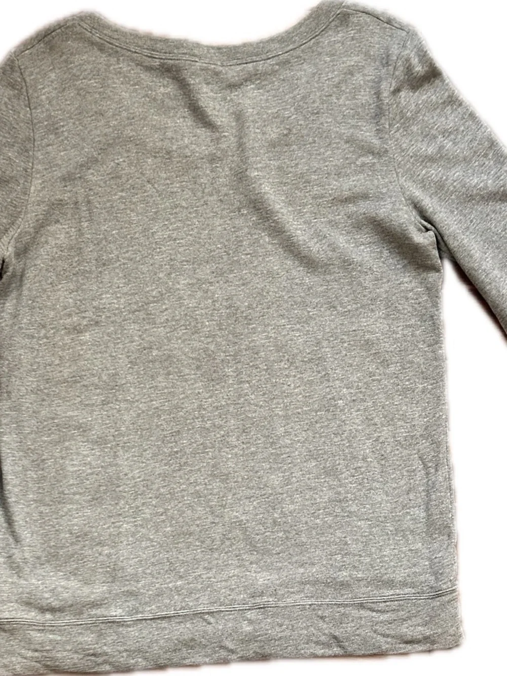 J. Crew Gray Sequin Front Sweatshirt